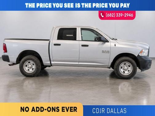 Bright Silver Clearcoat Metallic 2016 RAM 1500 Tradesman