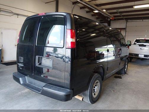 Black 2018 Chevrolet Express 2500 Work Van