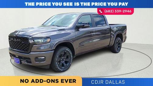 Granite Crystal Clearcoat Metallic 2026 RAM 1500 Big Horn/Lone Star