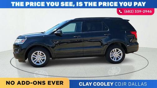 Shadow Black 2017 Ford Explorer Base