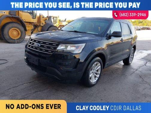 Shadow Black 2017 Ford Explorer Base