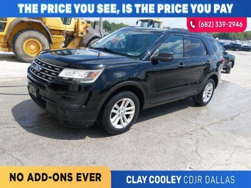 Shadow Black 2017 Ford Explorer Base