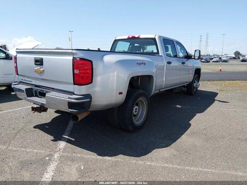 Silver Ice Metallic 2016 Chevrolet Silverado 3500 WT