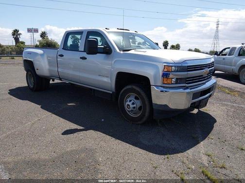 Silver Ice Metallic 2016 Chevrolet Silverado 3500 WT