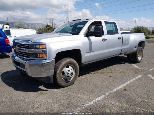 Silver Ice Metallic 2016 Chevrolet Silverado 3500 WT