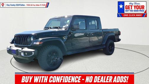 Black Clearcoat 2026 Jeep Gladiator Texas Trail
