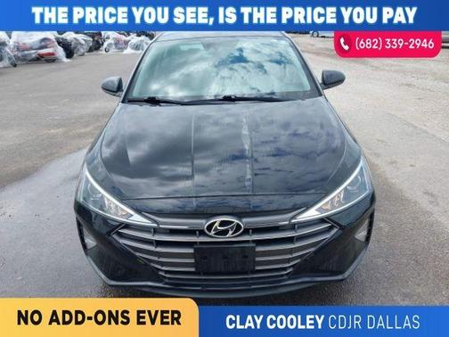 Phantom Black 2020 Hyundai ELANTRA SE