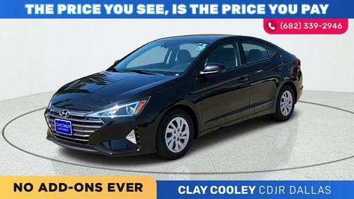 Phantom Black 2020 Hyundai ELANTRA SE