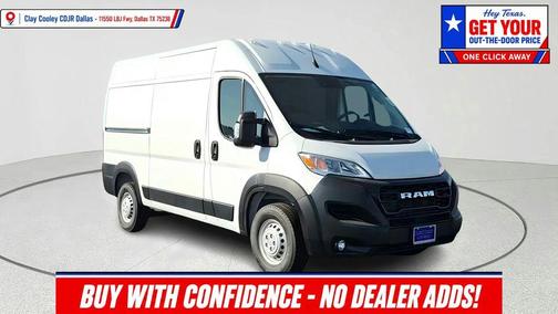Bright White Clearcoat 2026 RAM ProMaster 1500 Base