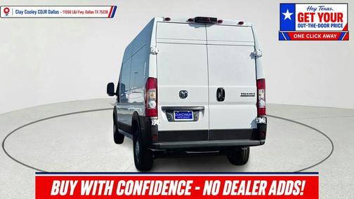 Bright White Clearcoat 2026 RAM ProMaster 1500 Base