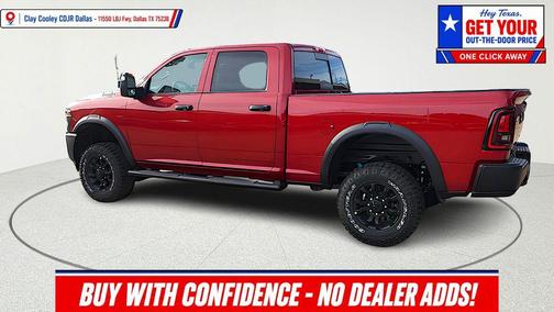 Molten Red Pearlcoat 2026 RAM 2500 Tradesman