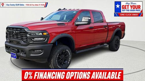Molten Red Pearlcoat 2026 RAM 2500 Tradesman