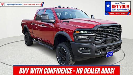 Molten Red Pearlcoat 2026 RAM 2500 Tradesman