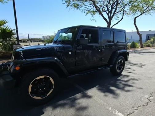 Black Clearcoat 2014 Jeep Wrangler Unlimited Sahara