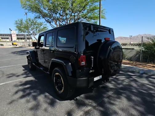 Black Clearcoat 2014 Jeep Wrangler Unlimited Sahara