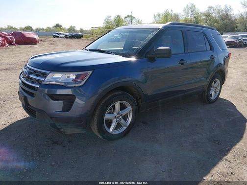 Blue Metallic 2018 Ford Explorer Base