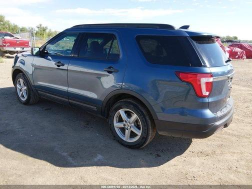 Blue Metallic 2018 Ford Explorer Base