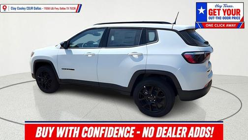 Bright White Clearcoat 2026 Jeep Compass Latitude