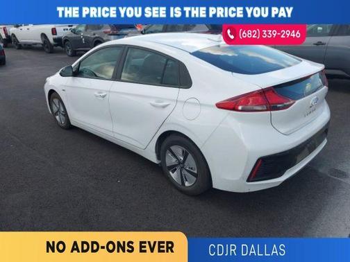 Ceramic White 2019 Hyundai IONIQ Hybrid Blue