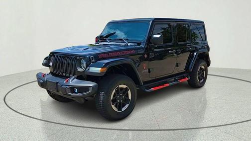 Black Clearcoat 2018 Jeep Wrangler Unlimited Rubicon