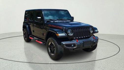 Black Clearcoat 2018 Jeep Wrangler Unlimited Rubicon