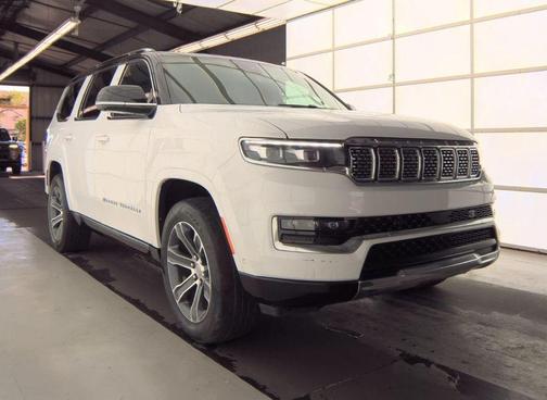 Bright White Clearcoat 2023 Jeep Grand Wagoneer Base