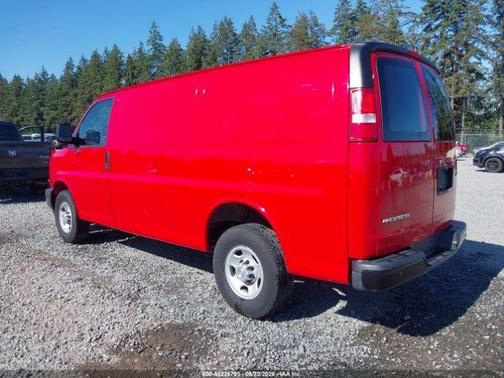 Red 2017 Chevrolet Express 2500 Work Van