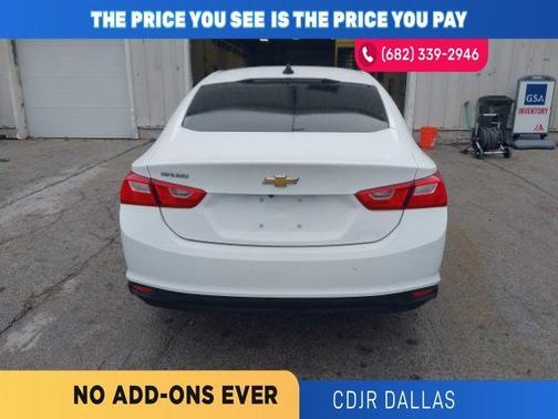 Summit White 2020 Chevrolet Malibu 1LS