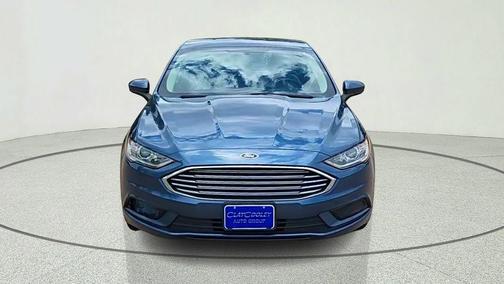 Blue Metallic 2018 Ford Fusion Hybrid S