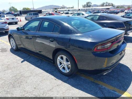 Pitch Black Clearcoat 2020 Dodge Charger SXT