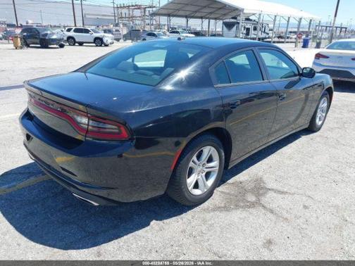 Pitch Black Clearcoat 2020 Dodge Charger SXT