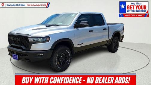Silver Zynith 2026 RAM 1500 Rebel