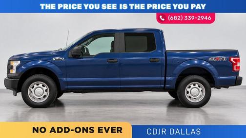 Blue Jeans Metallic 2017 Ford F-150 XL