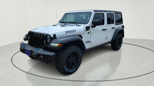 Bright White Clearcoat 2023 Jeep Wrangler 4xe Base