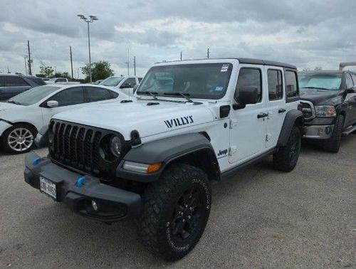 Bright White Clearcoat 2023 Jeep Wrangler 4xe Base