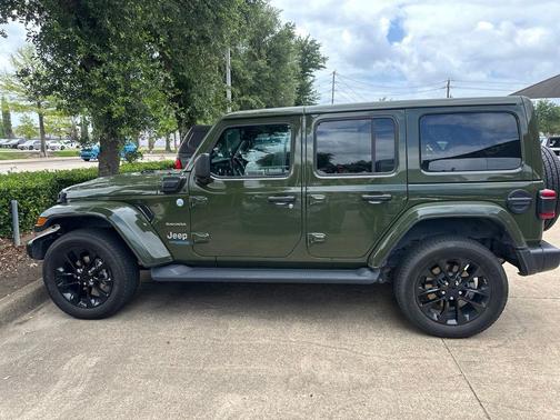 Sarge Green Clearcoat 2021 Jeep Wrangler Unlimited 4xe Sahara