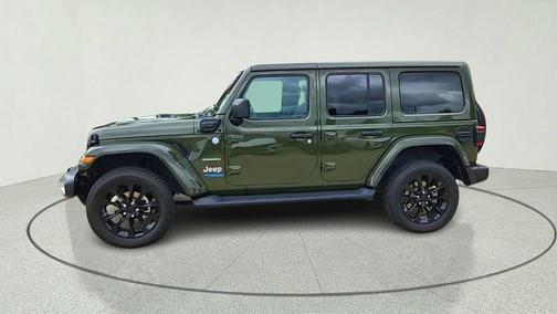 Sarge Green Clearcoat 2021 Jeep Wrangler Unlimited 4xe Sahara