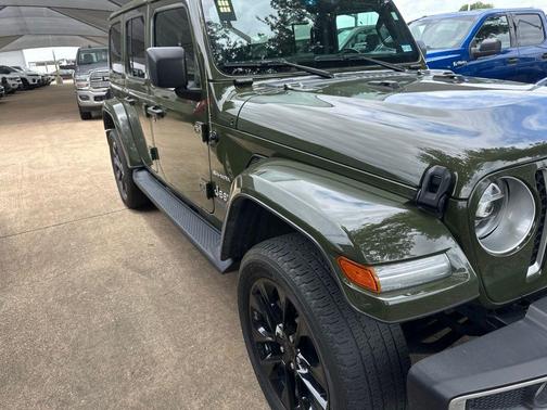Sarge Green Clearcoat 2021 Jeep Wrangler Unlimited 4xe Sahara
