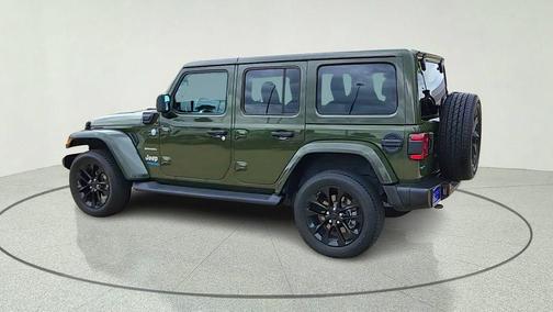 Sarge Green Clearcoat 2021 Jeep Wrangler Unlimited 4xe Sahara