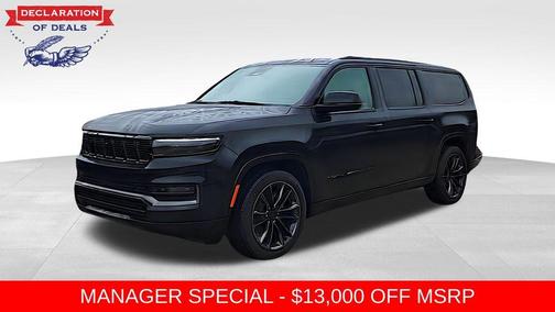 Diamond Black 2025 Jeep Grand Wagoneer L Series III