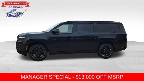 Diamond Black 2025 Jeep Grand Wagoneer L Series III