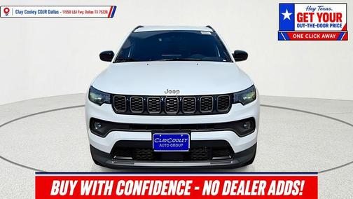 Bright White Clearcoat 2026 Jeep Compass Latitude