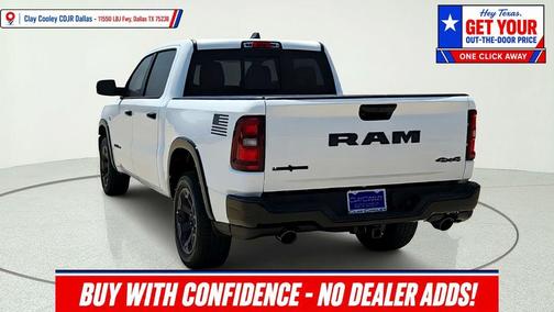 Bright White Clearcoat 2026 RAM 1500 Big Horn/Lone Star