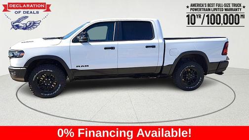 Bright White Clearcoat 2026 RAM 1500 Rebel