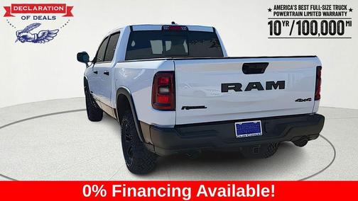 Bright White Clearcoat 2026 RAM 1500 Rebel