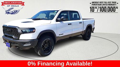 Bright White Clearcoat 2026 RAM 1500 Rebel