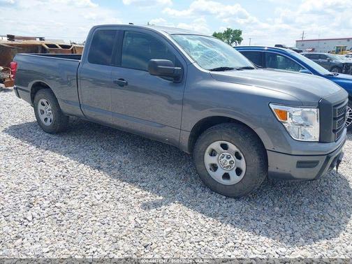 Gun Metallic 2023 Nissan Titan S