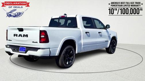 Bright White Clearcoat 2026 RAM 1500 Big Horn/Lone Star