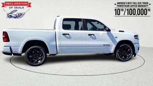 Bright White Clearcoat 2026 RAM 1500 Big Horn/Lone Star