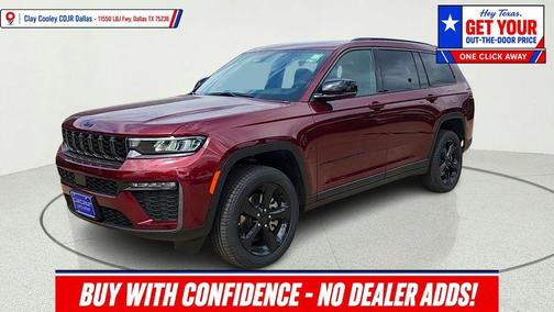 Velvet Red Pearlcoat 2026 Jeep Grand Cherokee L Limited